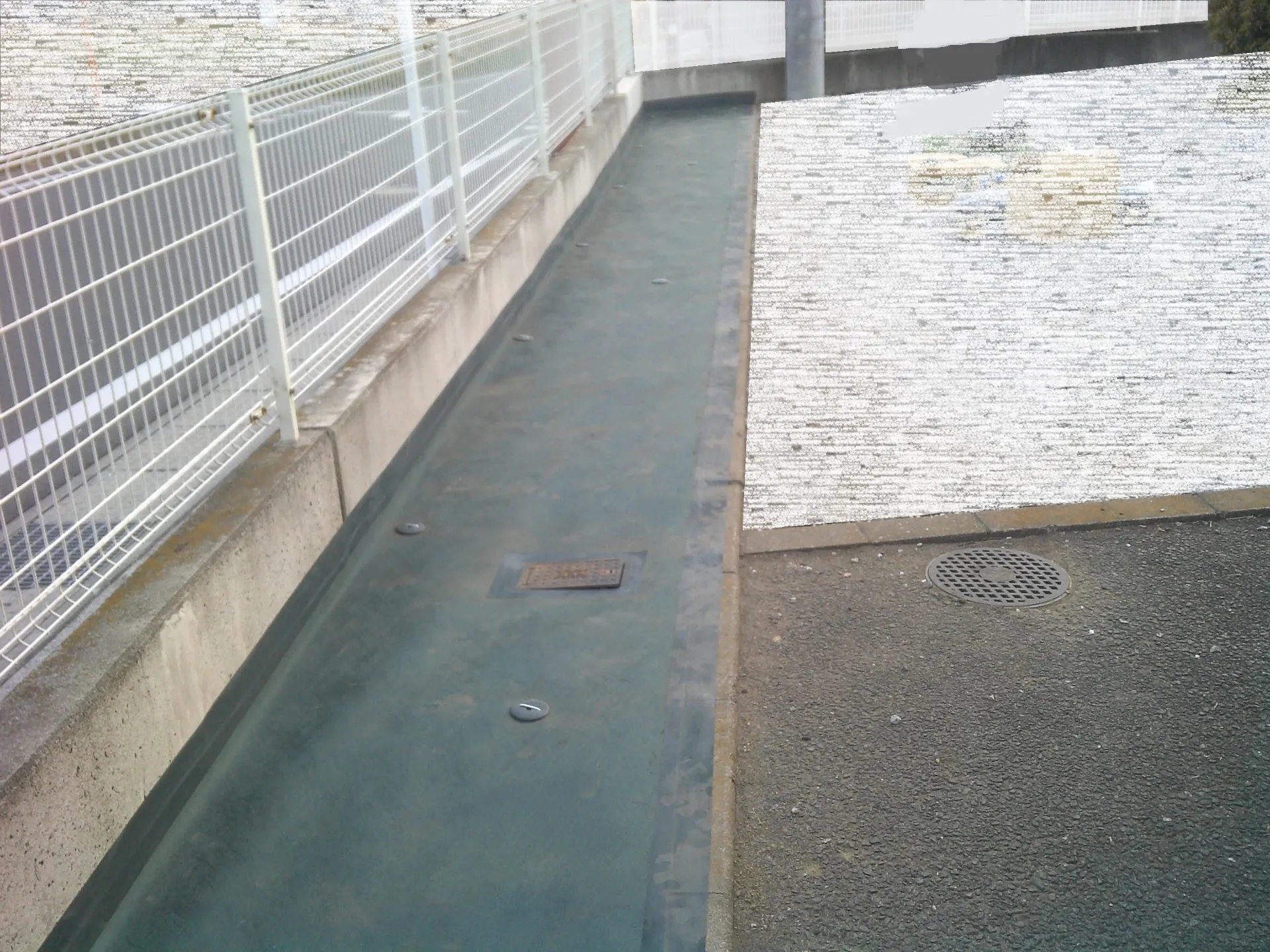 防草シート敷置2